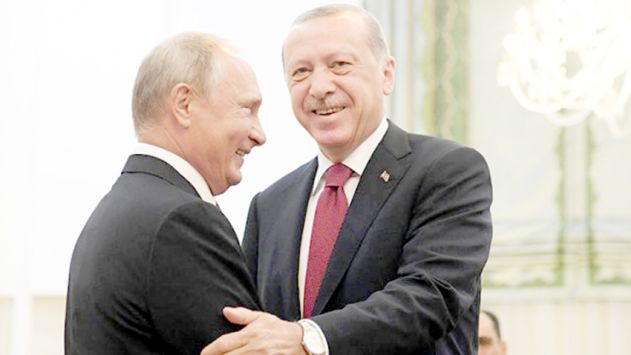 Putin, Cumhurbaşkanı Erdoğan'ın doğum gününü kutladı