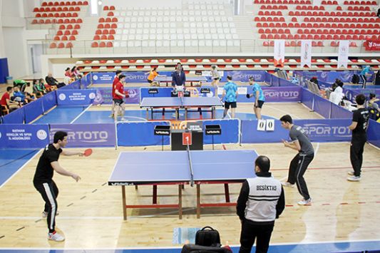 Türkiye Masa Tenisi Süper Ligi 4. etap maçları sona erdi 