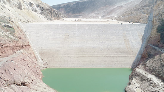 Türkiye'nin ikinci büyüğü Silvan Barajı hızla yükseliyor
