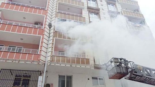 Diyarbakır'da korkutan yangın 