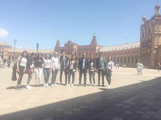 Edremitli öğrenciler İspanya’da 