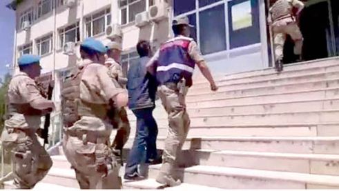 Komuta kuran PKK'lı yakalandı