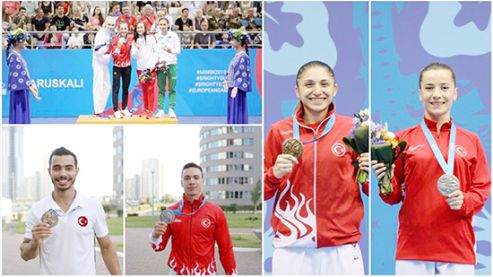 Türkiye 2019 Avrupa Oyunları'nı 15 madalya ile tamamladı