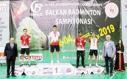 Türkiye 19 Yaş Altı Badminton Milli Takımı, Balkan şampiyonu oldu