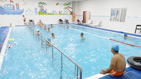 Şanlıurfa'da engellilere yönelik yüzme havuzu