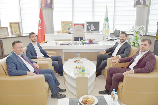 AK Parti'li vekillerden Başkan Beyoğlu’na ziyaret   