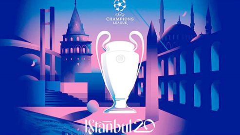 İstanbul'daki Şampiyonlar Ligi finalinin logosu belli oldu