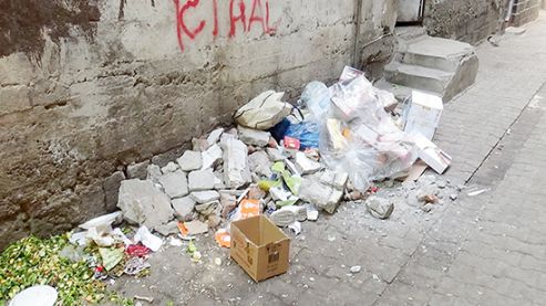 Esnaftan HDP’li Sur Belediyesine çöp tepkisi   