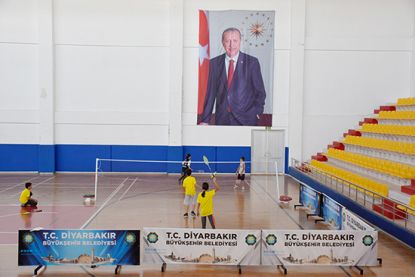 Diyarbakır'da badminton turnuvası sona erdi 