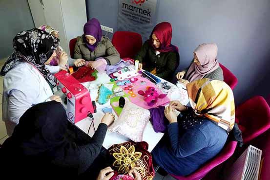 Mardin'de kadınlara yönelik meslek kursları açıldı