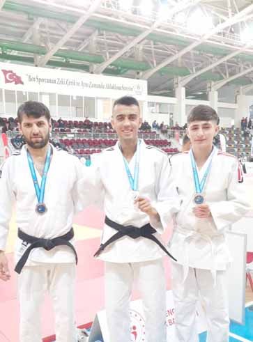 Diyarbakırlı judoculardan üç madalya