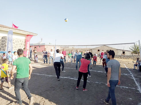 Ergani’de Köyde Kal Spor Yap Projesi 