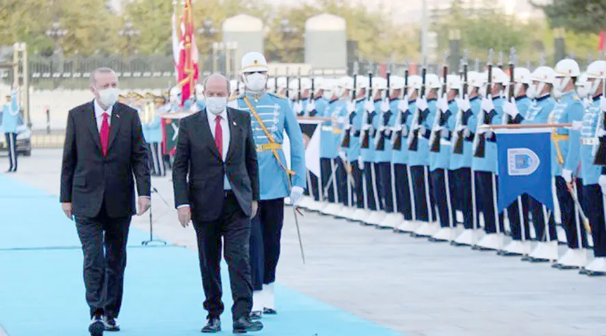 Ersin Tatar Ankara'da