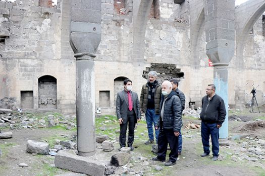 Ermeni kilisesi restore ediliyor