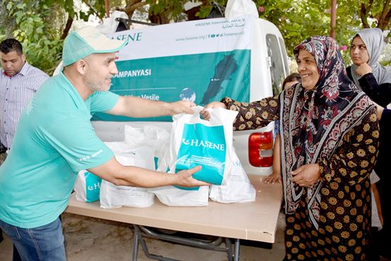 Hasene'den Türkiye'ye 10 milyon liralık yardım
