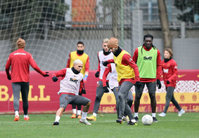 Galatasaray, Ankara Keçiörengücü maçı hazırlıklarını sürdürdü   