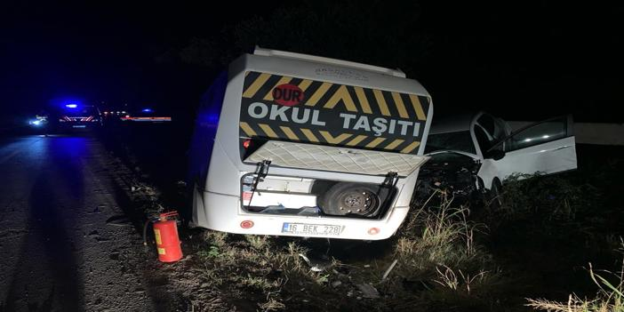 Bursa’daki trafik kazasında 5 kişi yaralandı