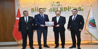 Türkiye Barolar Birliği Başkanı Sağkan'dan Siirt Valisi Kızılkaya'ya ziyaret