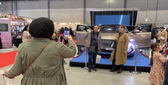 Yerli otomobili Togg, Hollanda'da tanıtıldı
