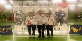 Milli badmintoncular, Danimarka'da bronz madalya kazandı