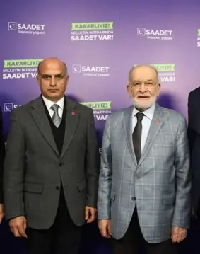 Emekli Tuğgeneral Mustafa Başoğlu, Saadet Partisi’ne katıldı