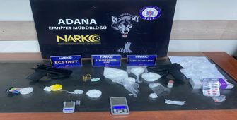 Adana'da uyuşturucu operasyonunda 2 tutuklama