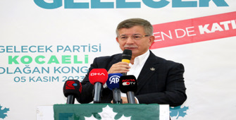 Gelecek Partisi Genel Başkanı Davutoğlu, Kocaeli'de konuştu