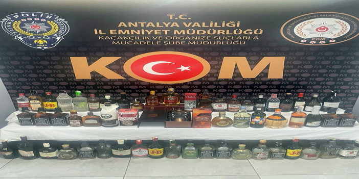 Antalya'da kaçakçılık operasyonunda 13 şüpheli yakalandı