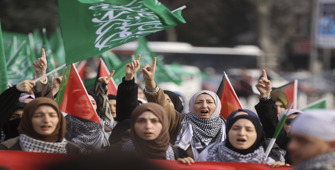 Gazze Dayanışma Platformu'ndan Gazze saldırılarına protesto 