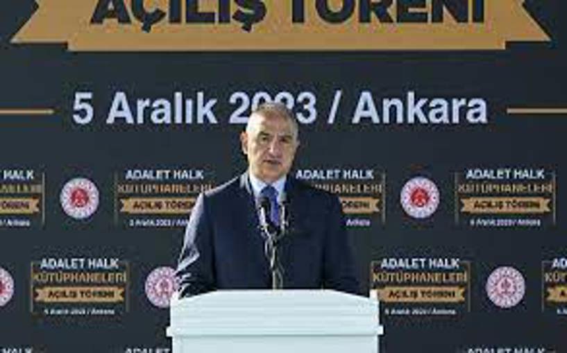 Bakan Ersoy, Adalet Halk Kütüphaneleri Açılış Töreni'nde konuştu