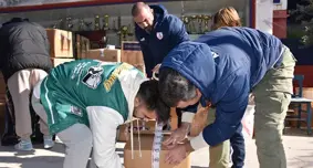 Altınordu'dan deprem bölgesine yardımlar sürüyor