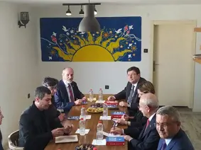Kılıçdaroğlu, SOL Parti Başkanlar Kurulu Üyesi İşleyen ile görüştü