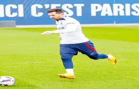 Lionel Messi antrenmanlara geri döndü