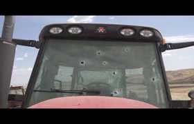 (Video) Taranan traktörler böyle görüntülendi