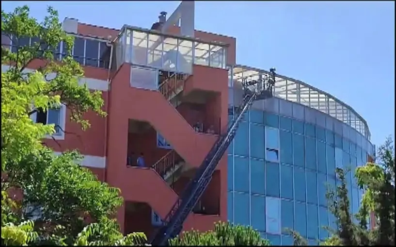 Bakırköy Dr. Sadi Konuk Eğitim ve Araştırma Hastanesi'nde yangın söndürüldü
