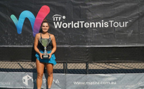 Genç milli tenisçi, Avustralya'da şampiyon oldu