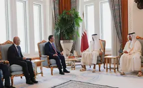 Cumhurbaşkanı Yardımcısı Yılmaz, Katar ziyaretini değerlendirdi