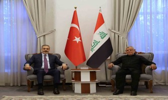 (Video) Dışişleri Bakanı Fidan, Fetih İttifakı lideri Amiri ile görüştü