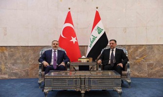 Dışişleri Bakanı Fidan, Irak Egemenlik İttifakı Lideri Hançer ile görüştü
