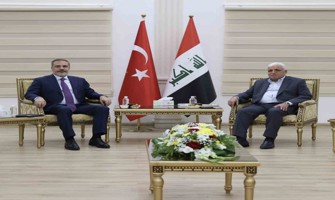Dışişleri Bakanı Fidan, Haşdi Şabi Komisyonu Başkanı el-Feyyad ile görüştü