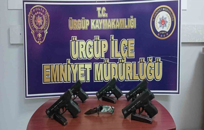 Nevşehir’de silah ticareti yapan 6 şahıs gözaltına alındı