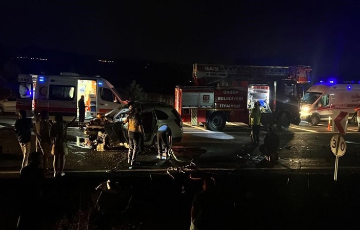 Nevşehir’de cip ile otomobil çarpıştı: 4 ölü, 2 yaralı