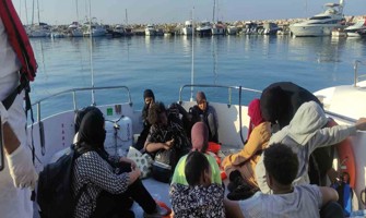 Ayvacık açıklarında 16 kaçak göçmen yakalandı