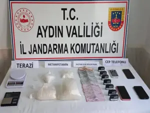 Aydın'da uyuşturucu ele geçirildi, 1 kişi tutuklandı