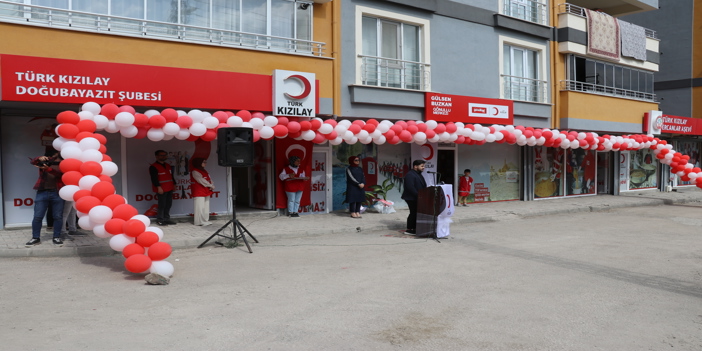 Ağrı'da Türk Kızılay Şubesi'nin açılışı yapıldı