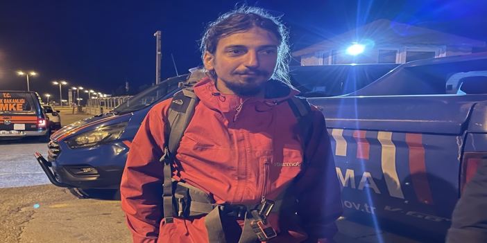 Erciyes Dağı'nda mahsur kalan Polonyalı dağcı kurtarıldı
