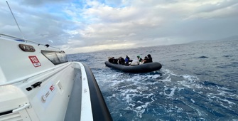 Bodrum açıklarında 24 düzensiz göçmen kurtarıldı