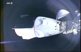Gezeravcı'nın da yer aldığı Ax-3 ekibi, Uluslararası Uzay İstasyonu'na kenetlendi