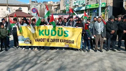 Diyarbakır Filistin için yürüdü