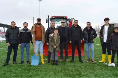 Saha Çınarspor ile Vartospor maçına hazır 